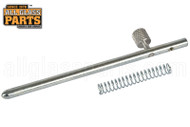 Sliding Window Plunger Lock (4'' Length) (3/16'' Diameter) (Mill)