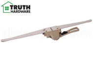 Awning Window Operator (Truth Hardware 'Lever' 10.10) (20 1/2" Single Pull) (1/2" space for Housing) (Coppertone) (Opposite Hand)