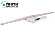 Awning Window Operator (Truth Hardware 'Lever' 10.10) (20 1/2" Single Pull) (1/2" space for Housing) (White) (Opposite Hand)