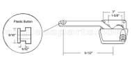 Single Arm Casement Window Operator (Right) (Brown) (Mod. 6-1306)