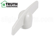 Window Crank T-Handle (Truth Hardware 11573) (5/16" Spline) (White)