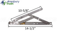 Window Hinge (Truth Hardware 34.26) (Stainless Steel) (14-1/2 inches length)