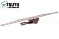 Awning Window Operator (Truth Hardware 'Lever' 10.11) (23 1/4" Dual Pull) (7/8" space for Housing) (Brown) (Regular Hand)