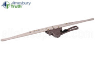 Awning Window Operator (Truth Hardware 'Lever' 10.11) (23 1/4" Dual Pull) (1/2" space for Housing) (Brown) (Opposite Hand)