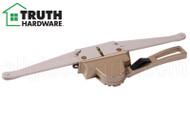 Awning Window Operator (Truth Hardware 'Lever' 10.14) (13 1/8" Single Pull) (1/2" space for Housing) (Coppertone) (Opposite Hand)