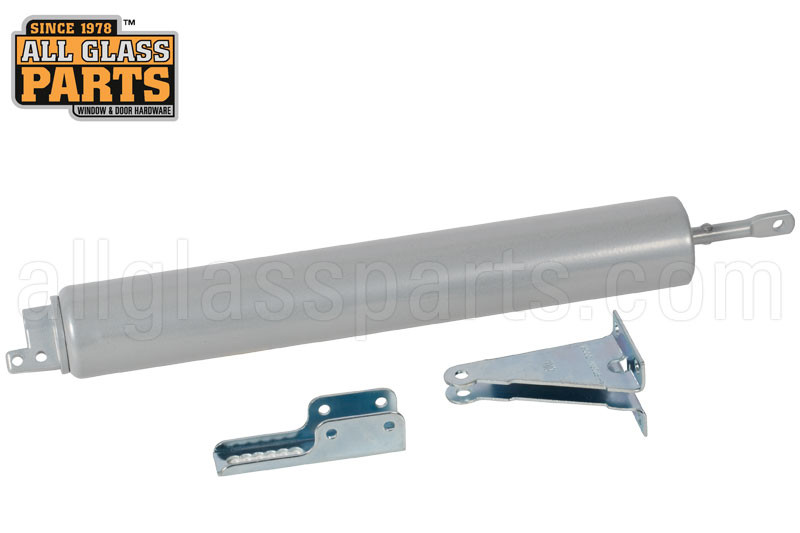 Storm Door Closer Heavy Duty Silver All Glass Parts