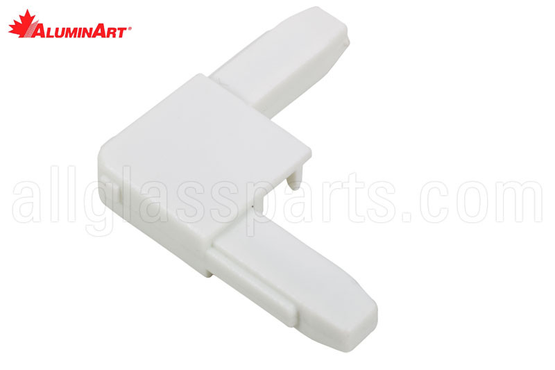 Screen Corner Aluminart White All Glass Parts