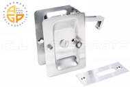 Pocket Door Privacy Lock (Chrome Plated)