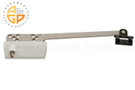 Single Arm Casement Window Operator 9" Right White- 6-1500RW-A