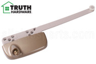 Single Arm Casement Window Operator (7 1/2" Arm) (Truth Hardware 'Ellipse' 15.56) (Right) (Coppertone)