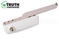 Single Arm Casement Window Operator (Truth Hardware 'Maxim' 52.06) (6-1/4" Arm) (Right) (White)