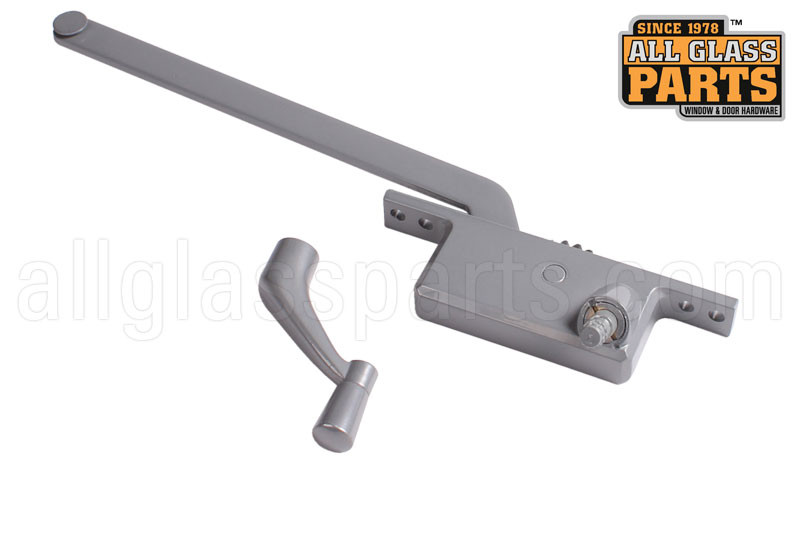 Casement Window Operator Right 9'' Arm All Glass Parts
