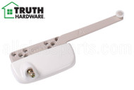 Single Arm Casement Window Operator (Truth Hardware 'Ellipse' 15.39) (6" Arm) (Right) (White)