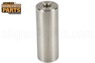 Standoff Bases (1-1/4" Diameter) (Brushed Stainless) (Height 6")