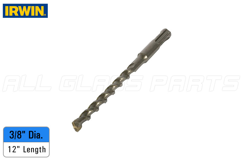SDS Plus Masonry Drill Bits Irwin SpeedHammer Power 12 Length 3 8 Size