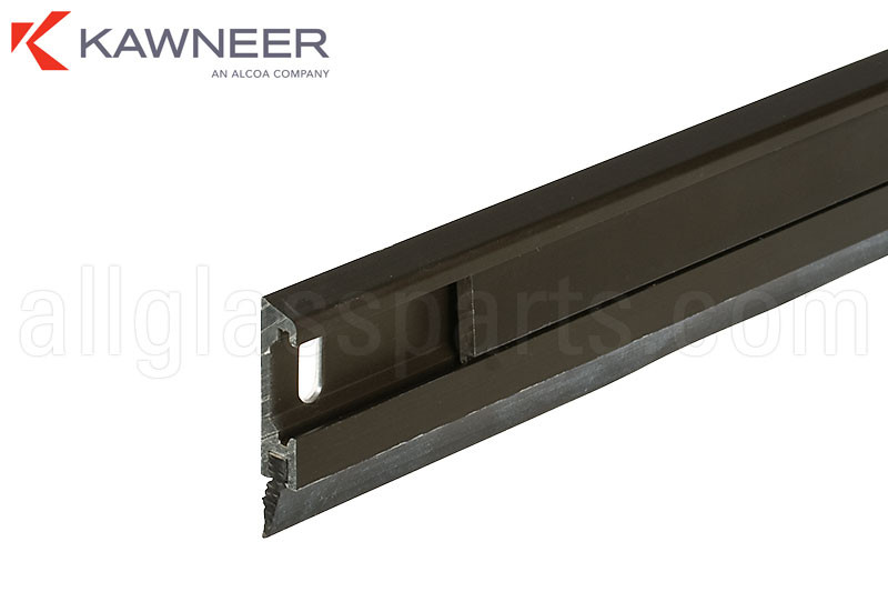 Door Sweep Bronze 35 Length All Glass Parts