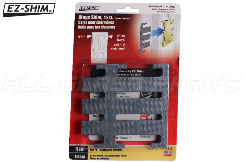 Hinge Shims EZ Shim 4'' Size All Glass Parts