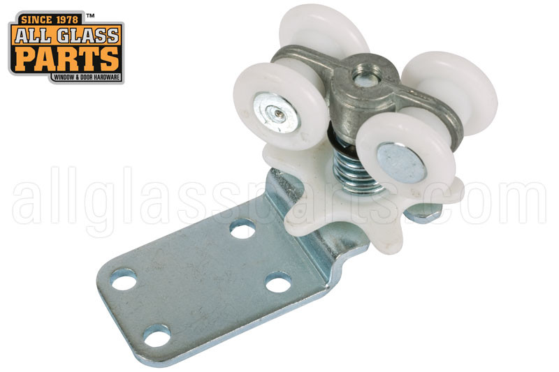 Pocket Door Roller Assembly 4 Wheels