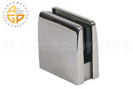 Glass Clamps (Square Top) (Polished Stainless)