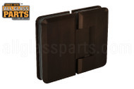 Glass to Glass Hinge (Premier Series) (Oil-rubbed Bronze)