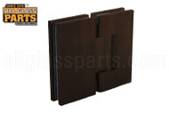Heavy Duty Glass to Glass Hinge (Maxum Series) (Oil-rubbed Bronze)