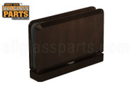 Glass to Curb Pivot Hinge (Beveled) (Oil-rubbed Bronze)