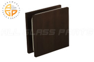Glass to Wall Operable Transom Clip (Square Edge) (Oil-rubbed Bronze)