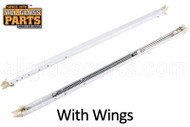 Window Sash Balances (Spring) (w Wings) (Length: 34'') (White)