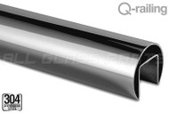 Cap Rail 1.66'' (42.4mm) (Round) (16.4' -  5000mm Length)