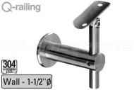 Bracket For Round Profile Handrail (Round Profile, Angle & Height Adjustable, Wall Mount)