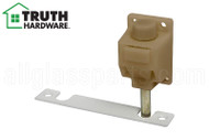 Sliding Glass Door Lock w Keeper (Truth Hardware) (Coppertone)