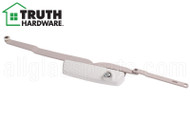 Dual Arm Casement Window Operator (Truth Hardware 'Maxim Short Arm' 50.04) (White) (Left)