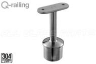 Round Profile Baluster Bracket for Square Handrail Tubing (3-1/4'' Height) (1-1/2" Post Diameter)