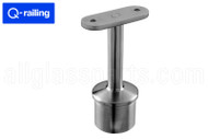 Round Profile Baluster Bracket for Square Handrail Tubing (3-1/4'' Height) (2" Post Diameter)