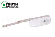 Split Arm Casement Window Operator (Truth Hardware 'Ellipse Dyad' 59.05) (4" Arm) (Right) (White)