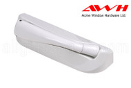 Operator Cover & Folding Handle (Acme) (Right) (White)