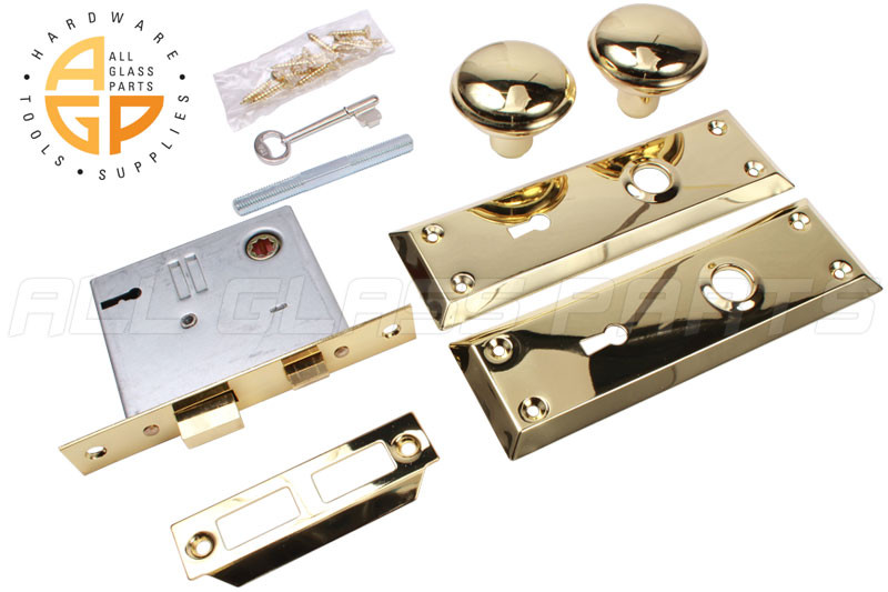 Interior locking 2024 door knob set