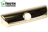 Operator Cover (Contour) (Truth Hardware 11553) (Bright Brass)
