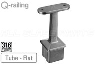 Square Line Top Post Bracket To Flat Material (Outdoor)