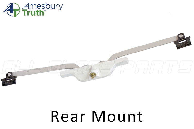 Awning Window Operator Rear Mount White All Glass Parts