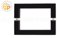 3/4" Square Profile Back-To-Back Handle (6") (Matte Black)