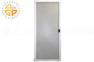 Do-It-Yourself Sliding Screen Door Kit (28-1/8 to 37-3/4 x 80'') (White) (Heavy Duty w/ Lock)