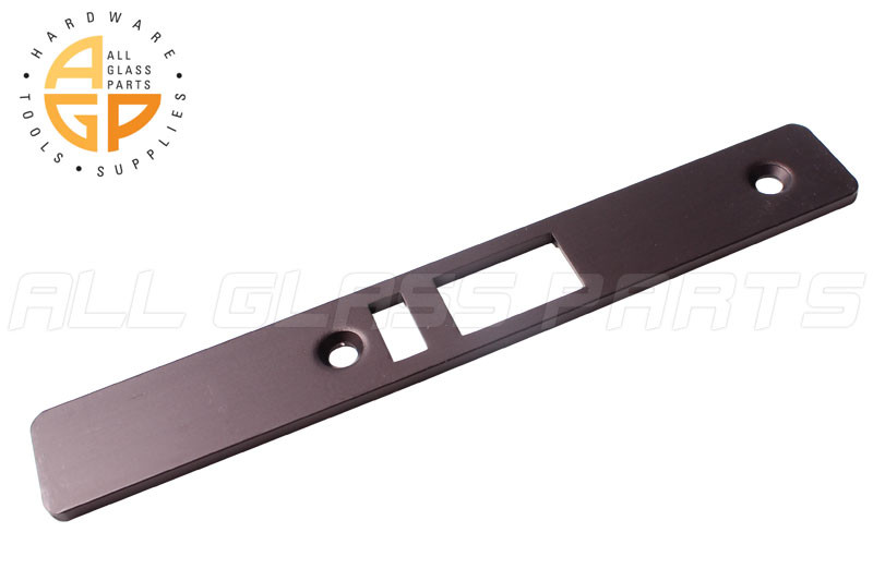 Face Plate for Commercial Door Latch Lock Flush Bronze