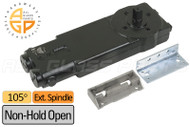 Concealed Overhead Door Closer (105 degree) (Non-Hold Open) (Extended Spindle)