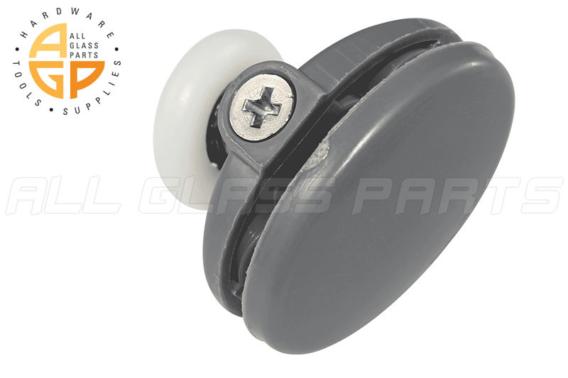 Shower Door Top Roller Assembly NeoRound Grey