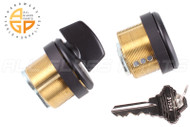 Thumb Turn Cylinder for Commercial Doors w/ Key (Duronodic)