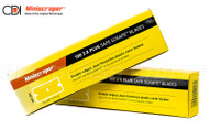 Plastic Razor Blades (100-pack) (Two Thicknesses) (Yellow)