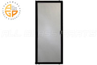 Do-It-Yourself Sliding Screen Door Kit (28-1/8 to 37-3/4 x 80'') (Black)