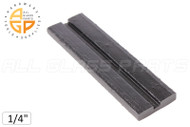 Rubber Setting Block with Groove (1/4'' Thick)