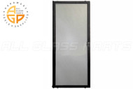 Do-It-Yourself Sliding Screen Door Kit (Heavy Duty w/ Lock) (28-1/8 to 37-3/8 x 90'') (Black)